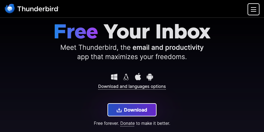 Using Thunderbird with MailSite to Sync Email Calendar Contacts preview image