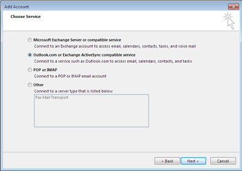 MailSite ActiveSync with Microsoft Outlook