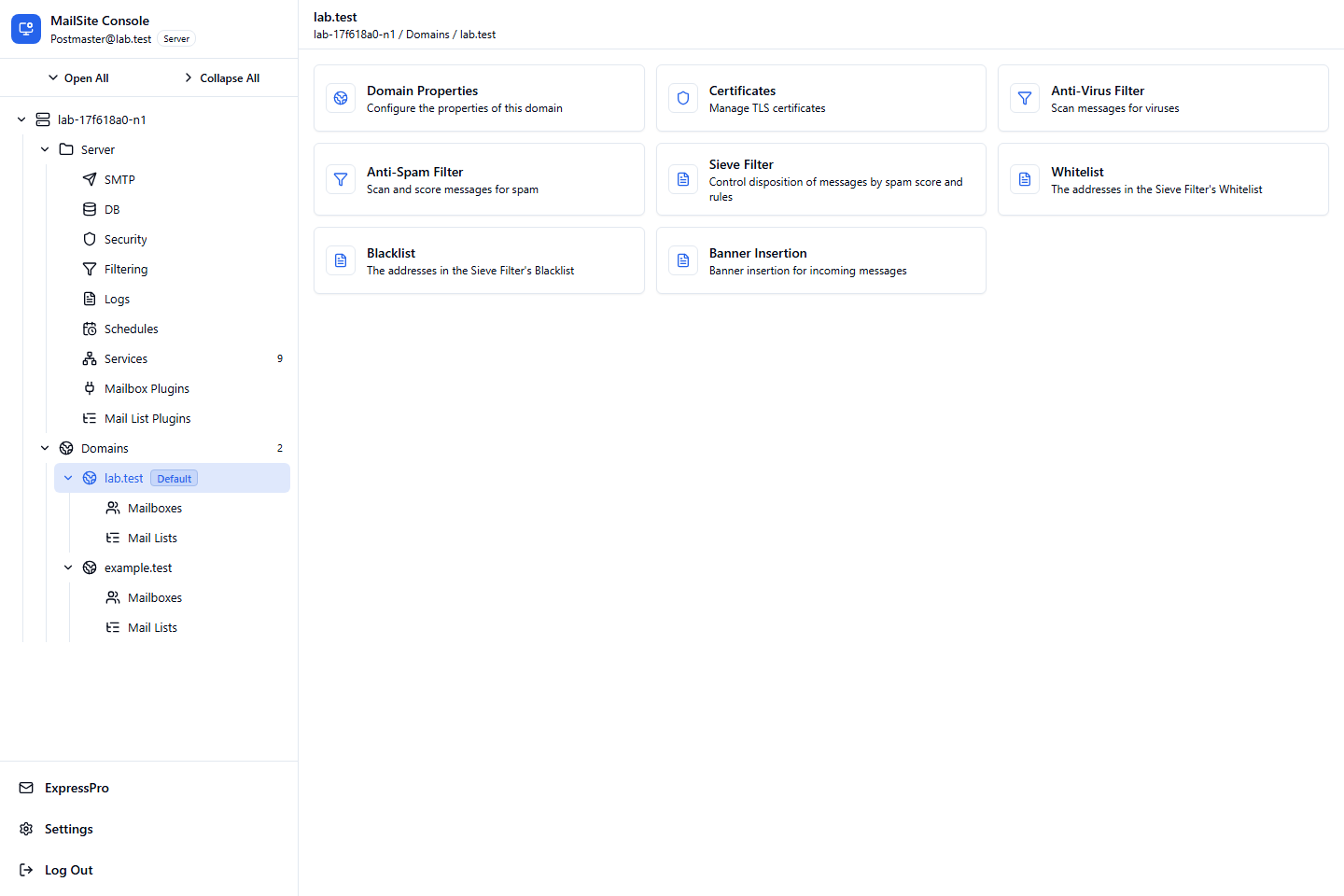 Hosting and clustering in MailSite 11